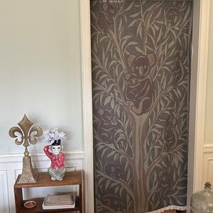 Gum Tree Koalas Blanket 2 Side FLiPSiDE Jacquard Loom Weave 100% Organic Cotton